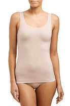 Nude control fitted tank top