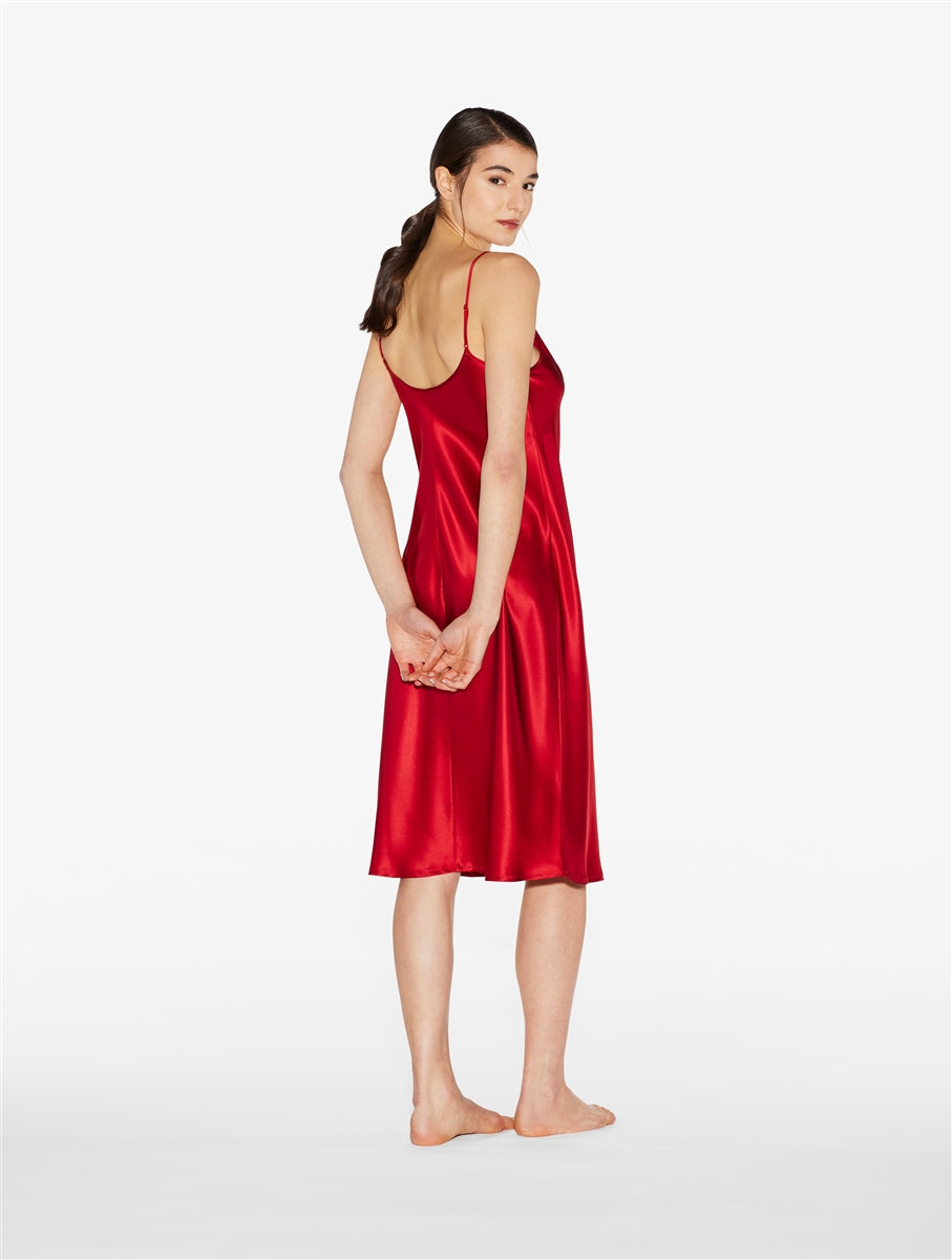 La Perla Silk Midi Nightdress - La Donna