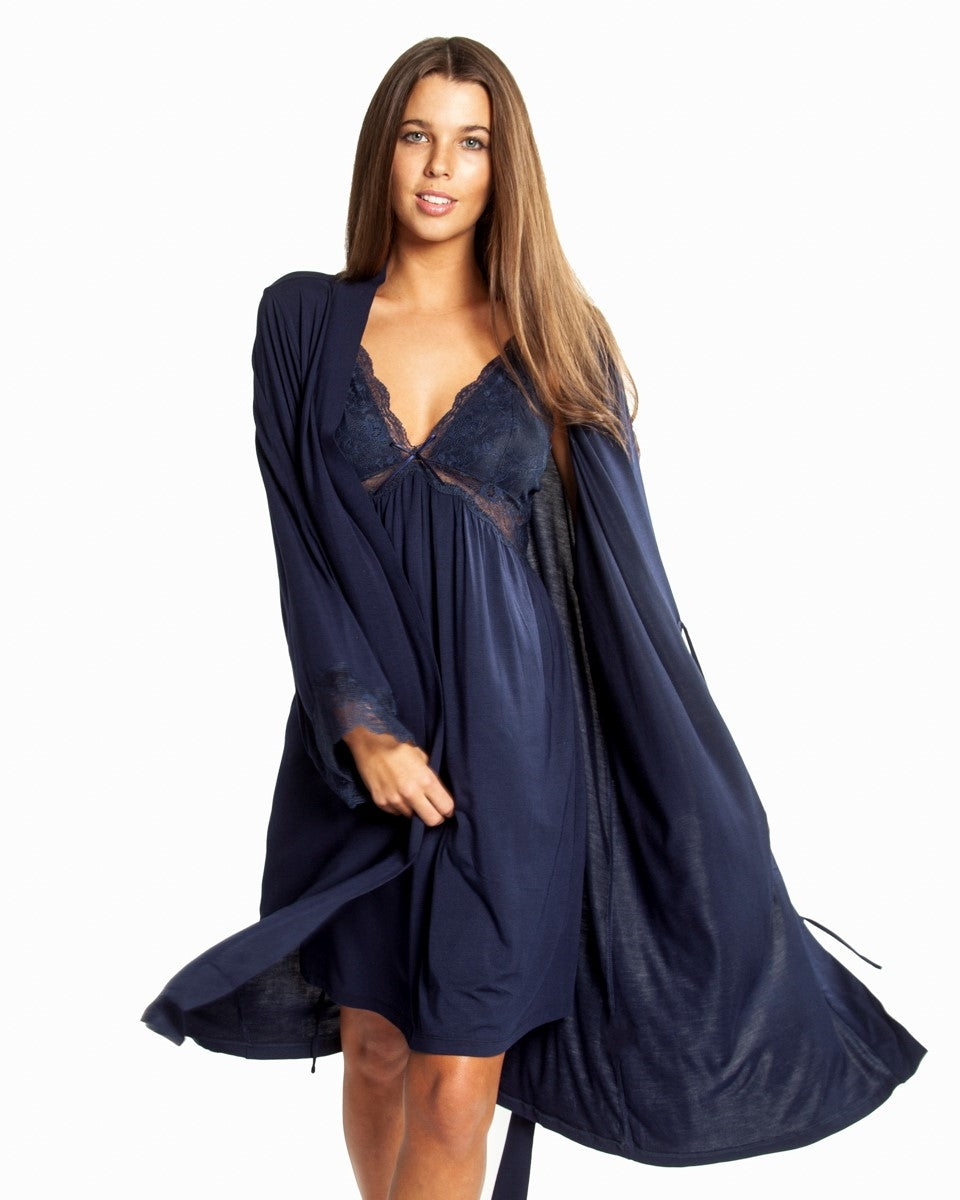 Love & Lustre Butterfly Robe - La Donna