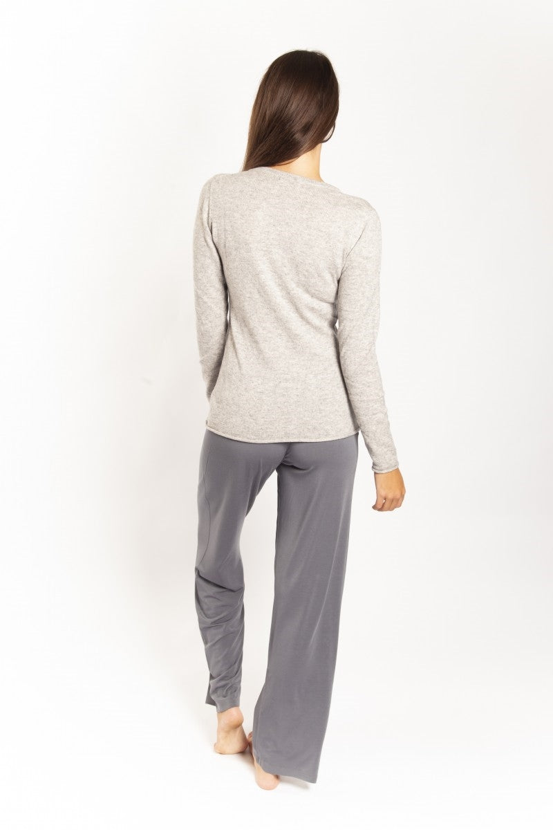 Love & Lustre Cashmere Lounge Top - La Donna