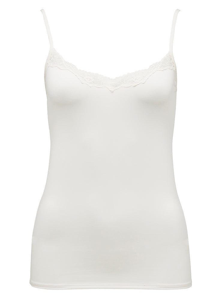Love & Lustre Classic Lace Camisole - Ivory - La Donna