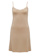 Love & Lustre Classic Lace Slip - Nude - La Donna
