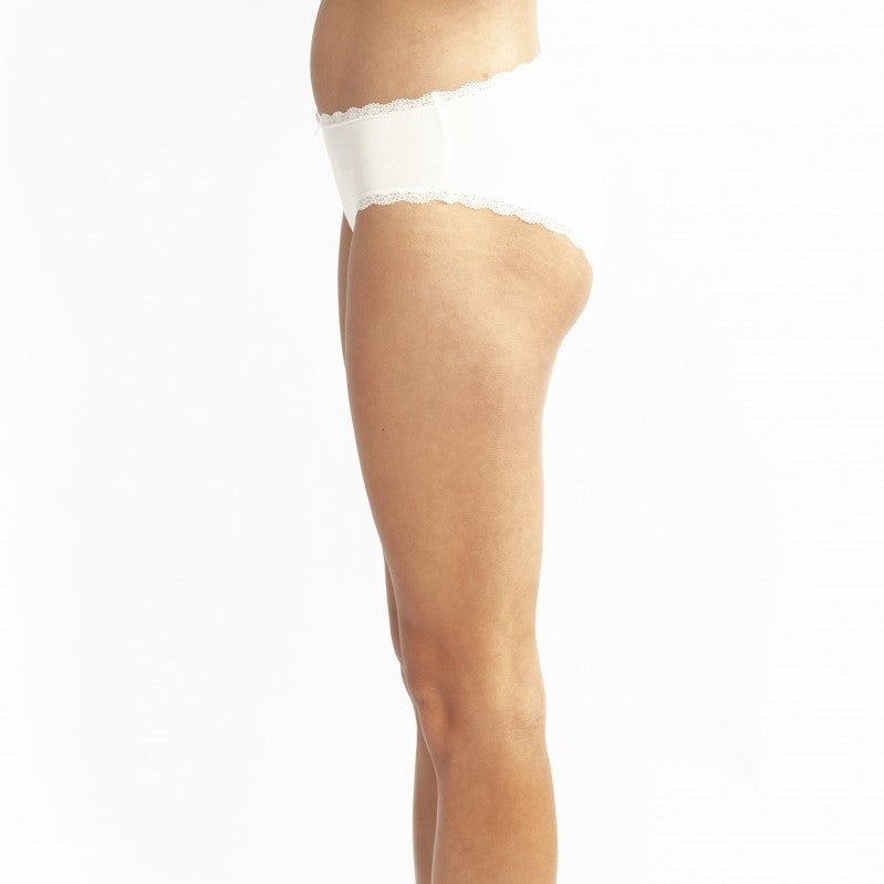 Love & Lustre Cotton Nu-Softies Hi Cut Brief - La Donna