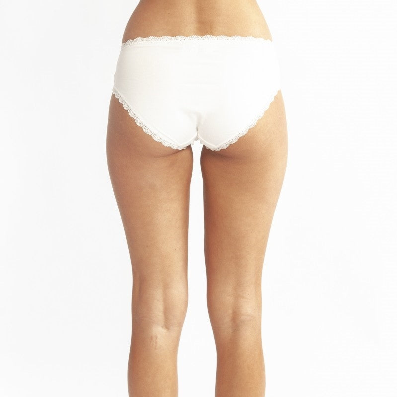 Love & Lustre Cotton Nu-Softies Hi Cut Brief - La Donna