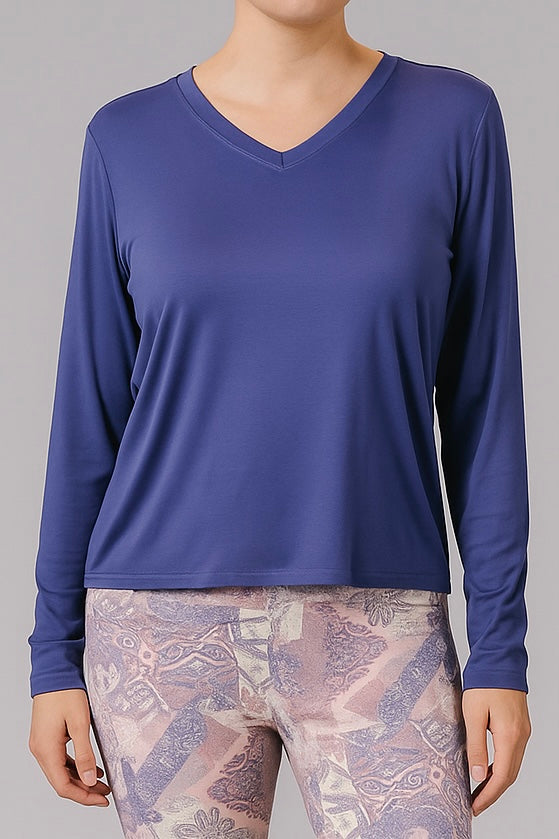 Love & Lustre Modal Long Sleeve Top - La Donna