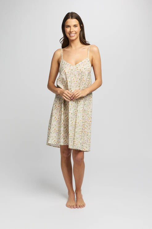 Love & Lustre Pure Cotton Voile A-Line Nightie - La Donna