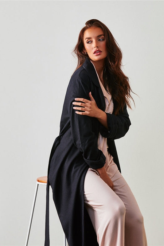 Love & Lustre Pure Wool Robe - La Donna