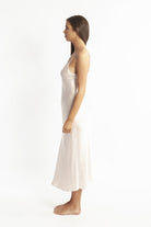Love & Lustre Silk Chemise 3/4 Length - La Donna