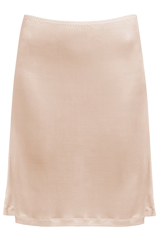 Love & Lustre Silk Jersey Half Slip - Petal - La Donna