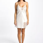 Love & Lustre Silk Lace Chemise - Ivory - La Donna