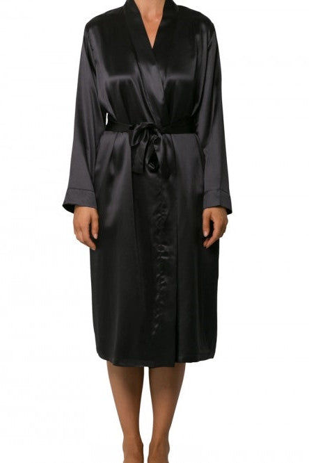 Love & Lustre Silk Robe - La Donna
