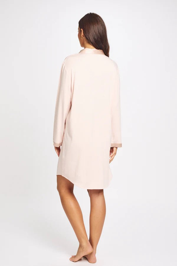Love & Lustre Silk Trim Premium Modal Nightie - La Donna
