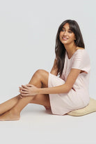 Love & Lustre Supima Cotton Pintuck Nightie - La Donna