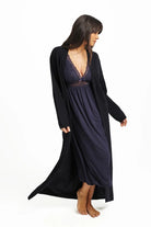Love & Lustre Wool Cashmere Robe - La Donna