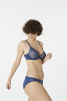 Maison Lejaby Flora Full Cup Bra - Stone Blue - La Donna