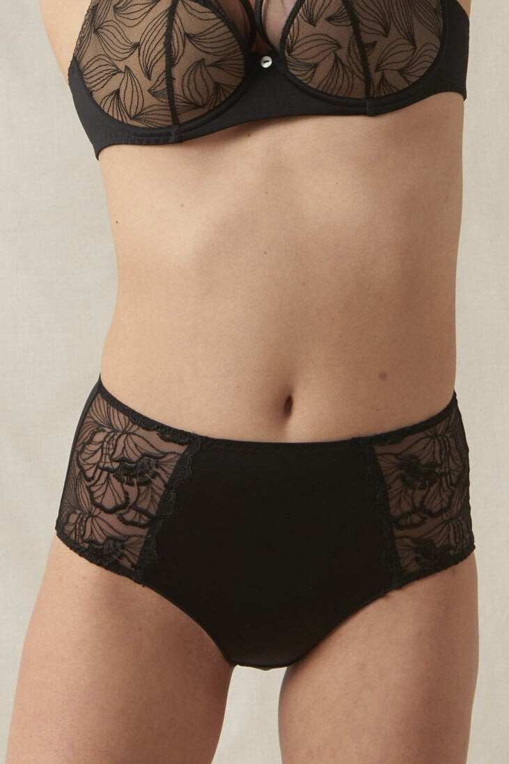 Maison Lejaby Flora High Waist Brief - La Donna