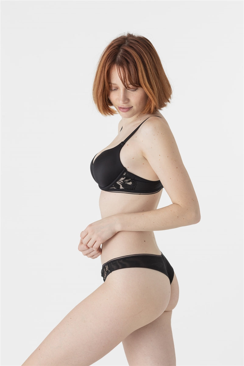 Maison Lejaby Sin Tanga - Black - La Donna