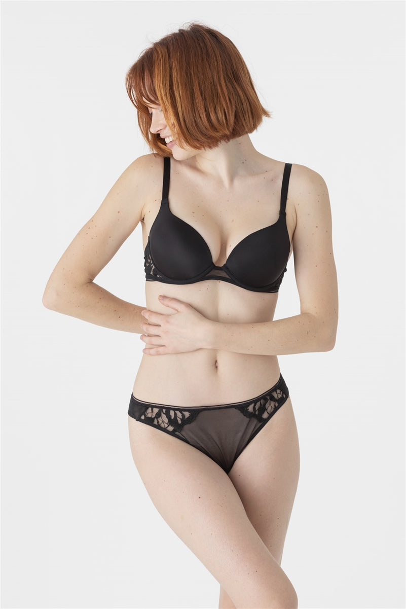 Maison Lejaby Sin Tanga - Black - La Donna