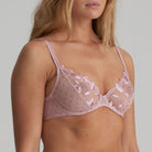 Marie Jo Agnes Plunge Bra - Vintage Pink - La Donna