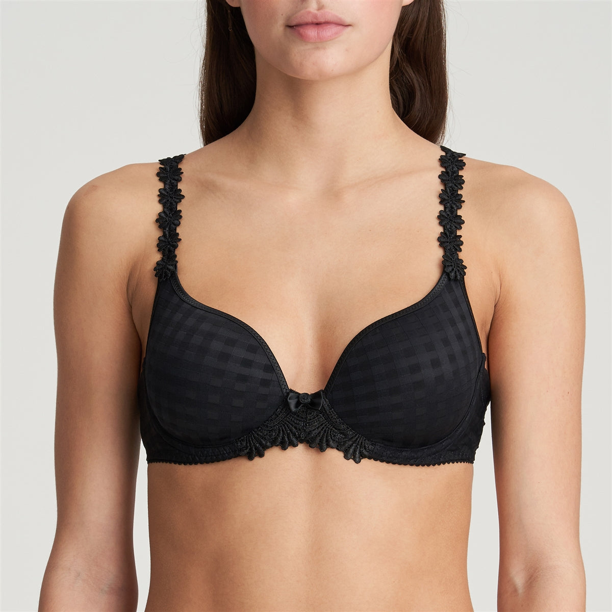 Marie Jo Avero Heart Shape Padded Bra - Black - La Donna