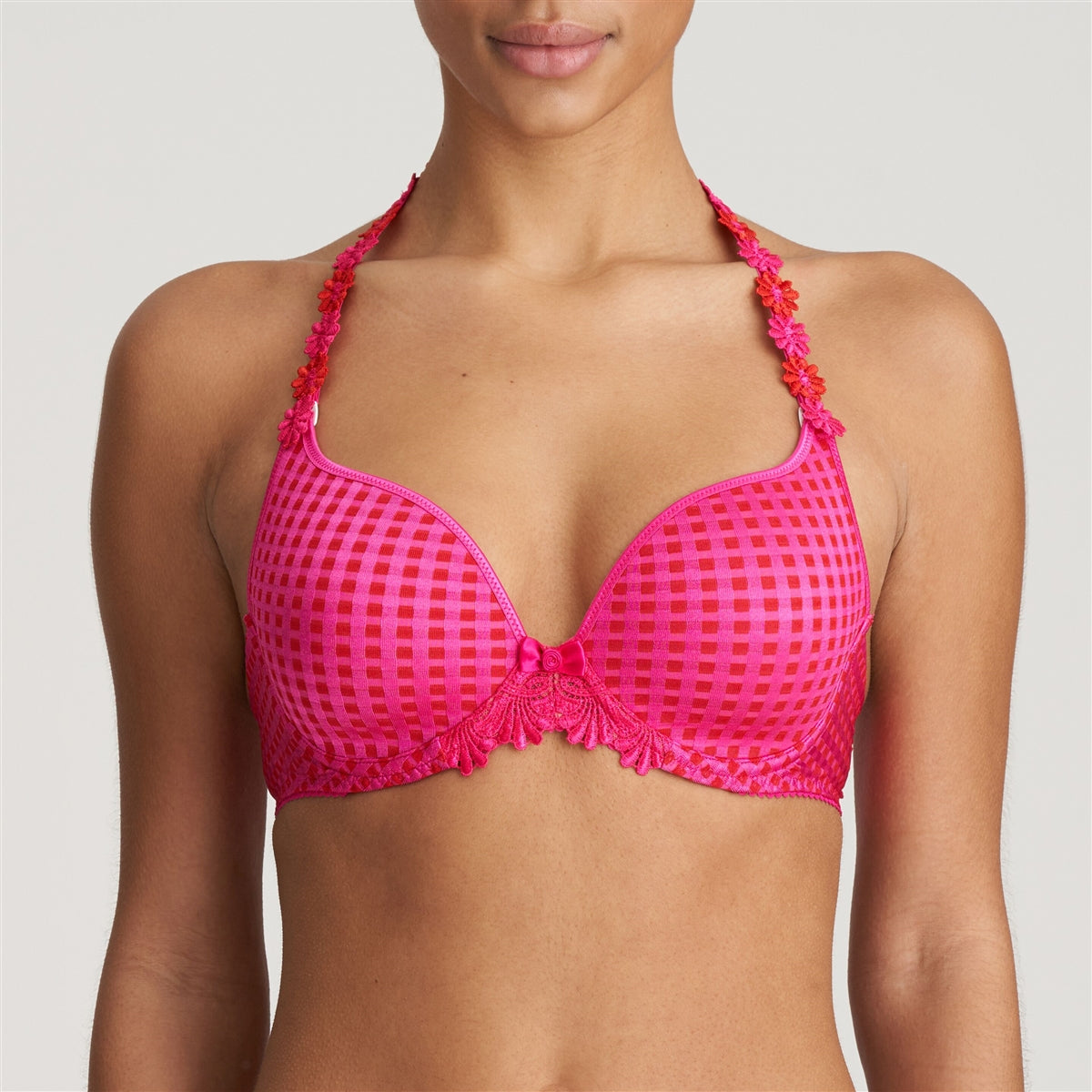 Marie Jo Avero Heart Shape Padded Bra - Electric Pink - La Donna