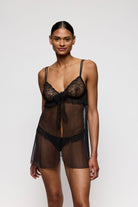 Marie Jo Noova Special Babydoll - Black - La Donna