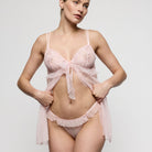 Marie Jo Noova Special Thong - Gardenia Rose - La Donna