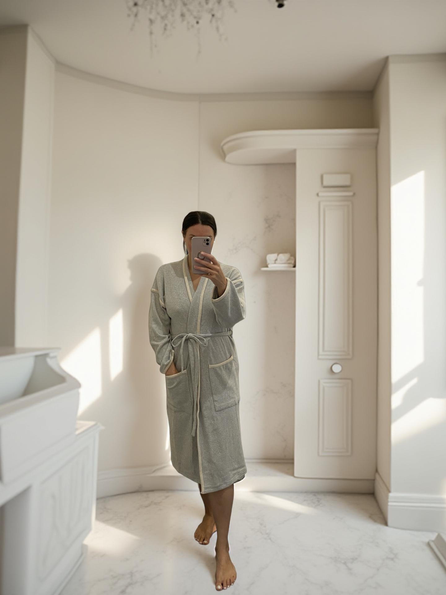 Pluto Georgia Cotton Robe - La Donna
