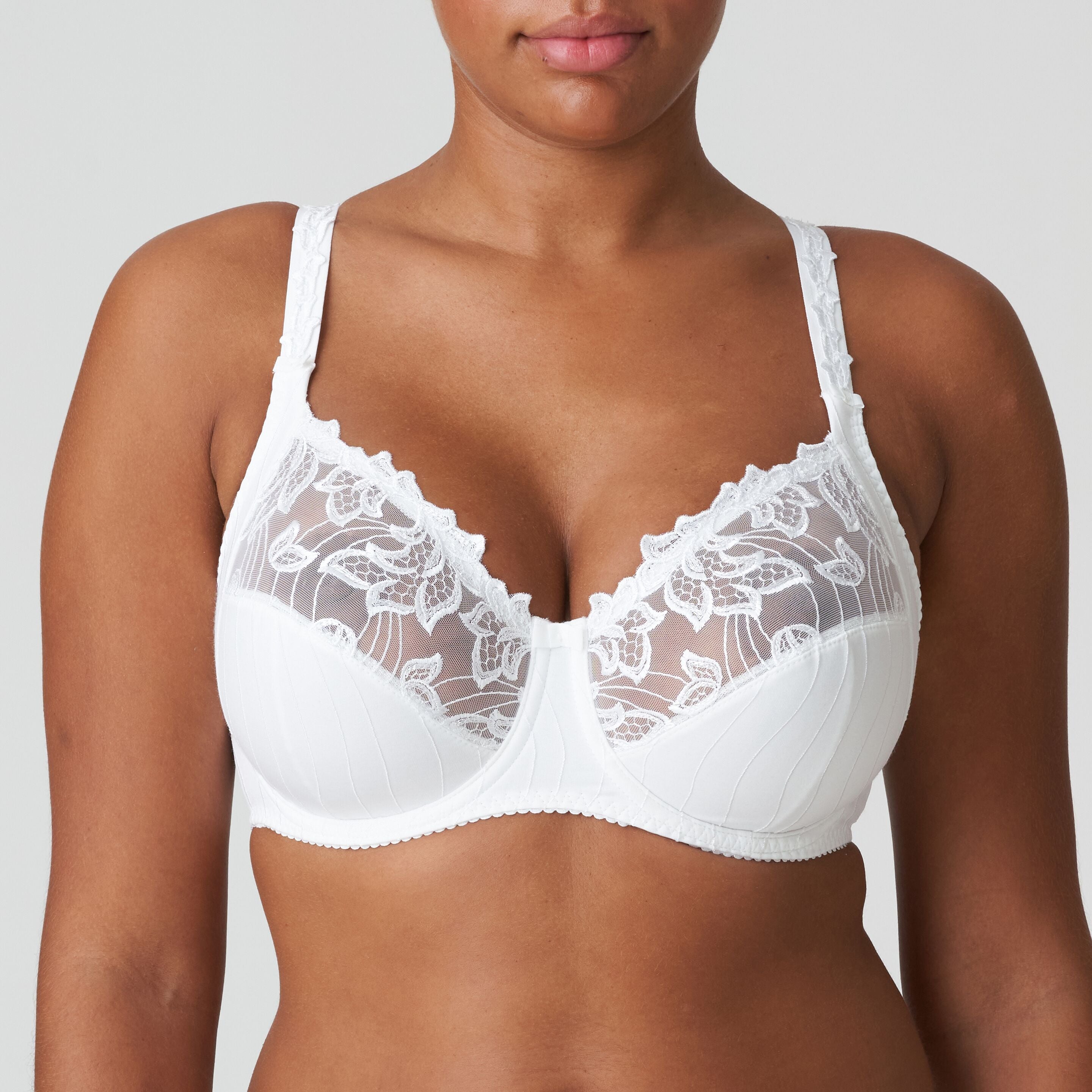 Primadonna Deauville Full Cup Bra - White - La Donna