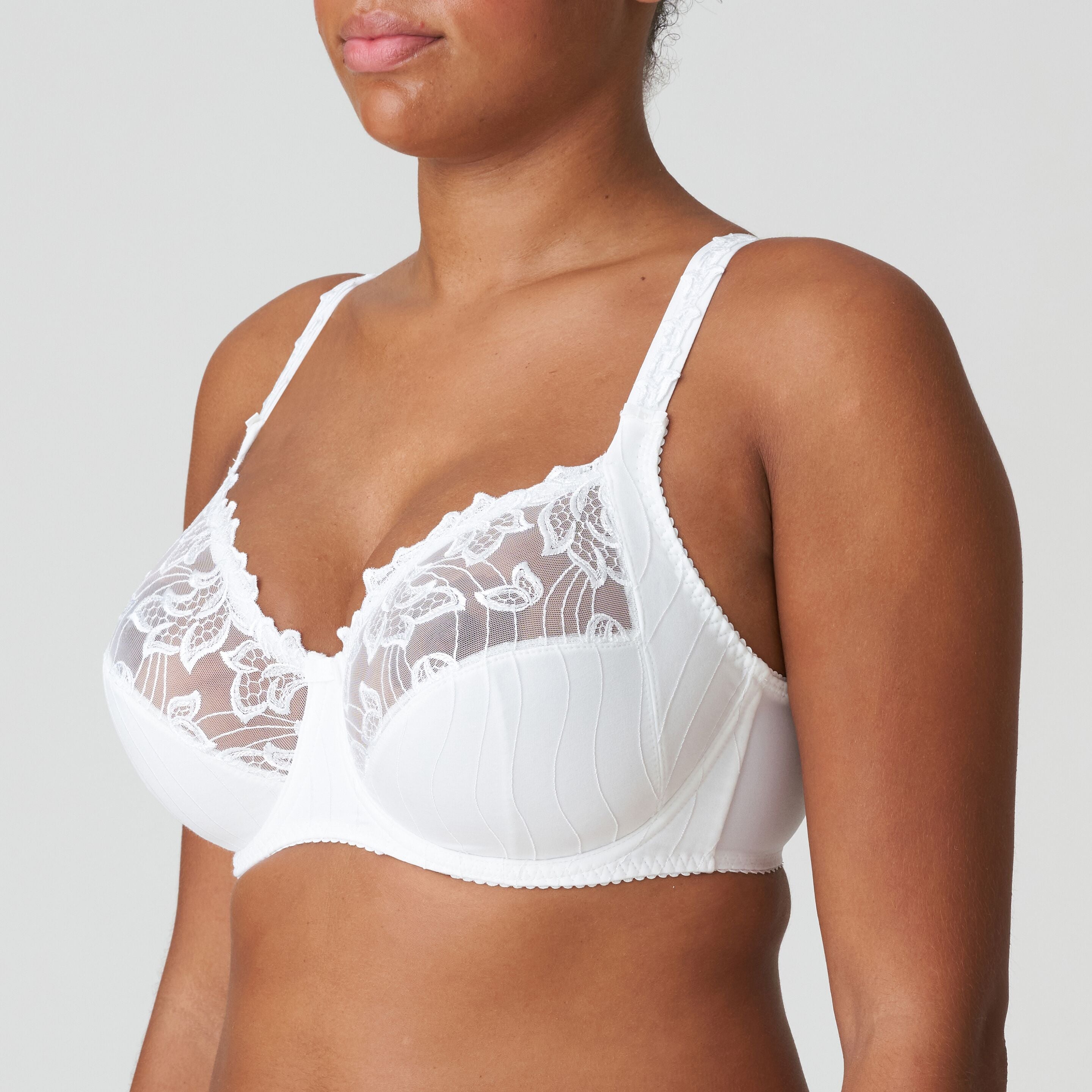 Primadonna Deauville Full Cup Bra - White - La Donna