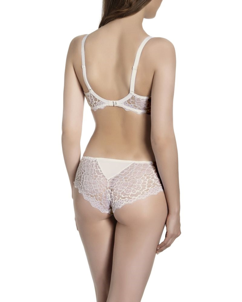 Simone Perele Caresse Plunge Bra - White - La Donna