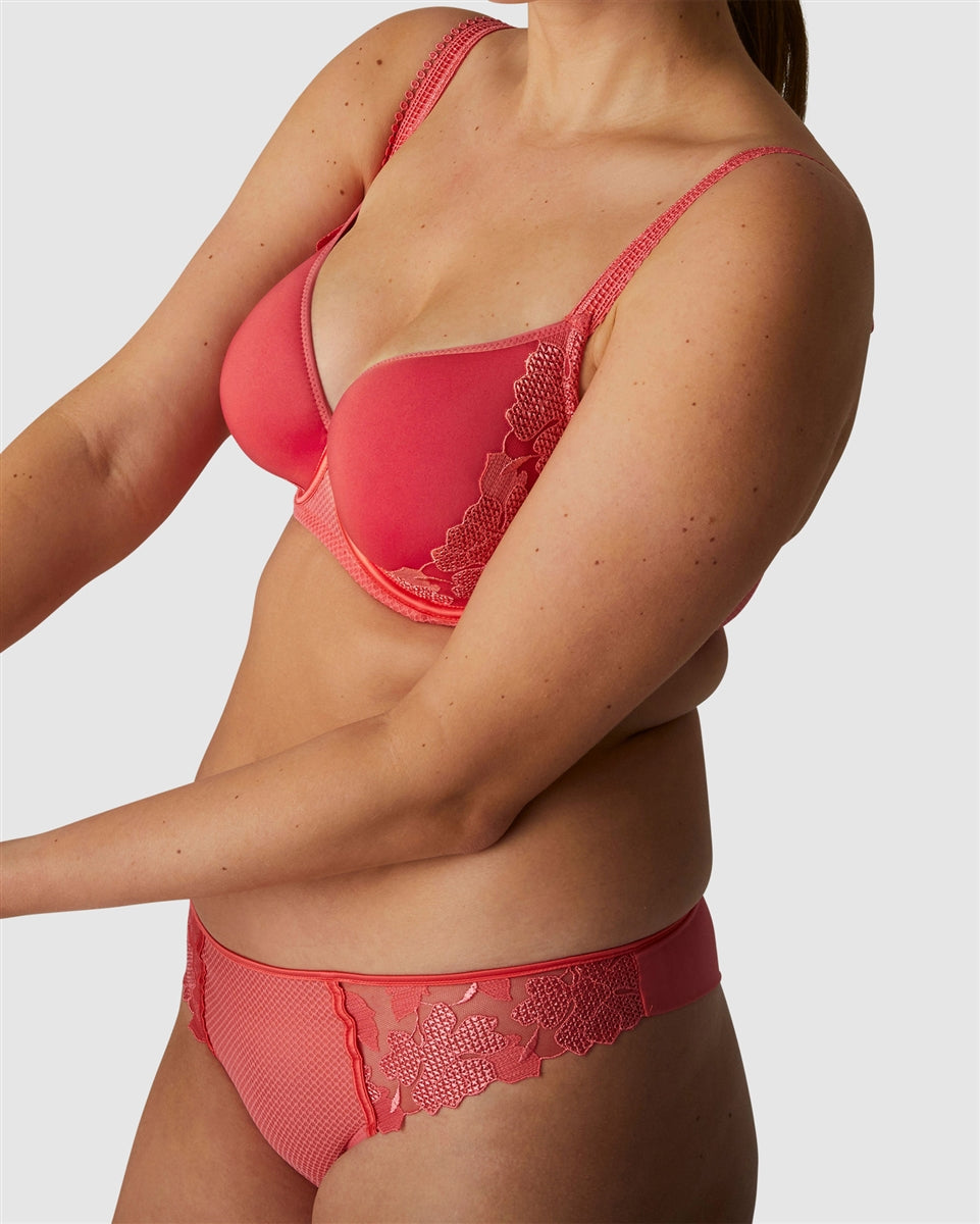 Simone Perele Dahlia Tanga - Papaya - La Donna