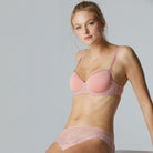 Simone Perele Delice Shorty - Rose Peach - La Donna