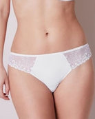 Simone Perele Delice Thong - White - La Donna