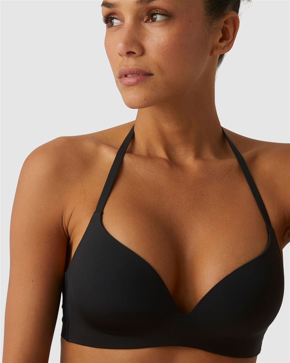 Simone Perele Essentiel Padded Triangle Bra - Black - La Donna