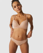 Simone Perele Essentiel Padded Triangle Bra- Nude - La Donna
