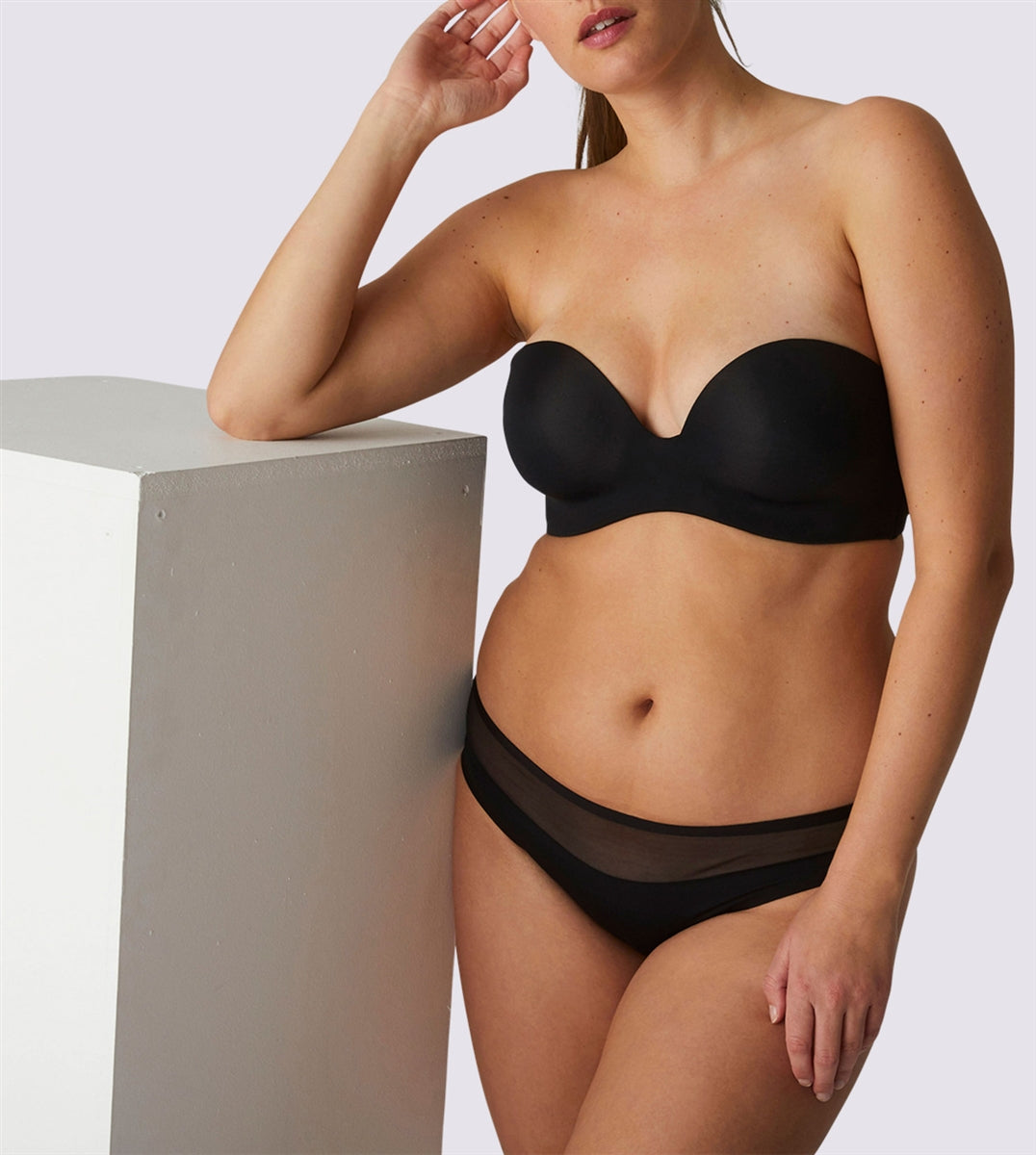 Simone Perele Essentiel Strapless Bra - Black - La Donna