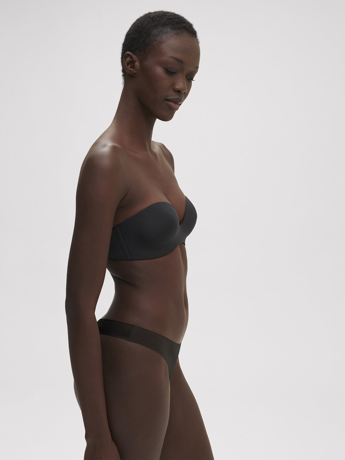 Simone Perele Essentiel Strapless Bra - Black - La Donna