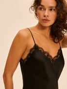 Simone Perele Love Me Silk Chemise - La Donna
