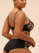Simone Perele Romance Shorty Brief - Black Tattoo - La Donna