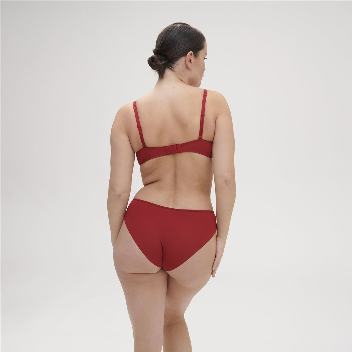 Simone Perele Saga Bikini Brief - Lipstick Red - La Donna