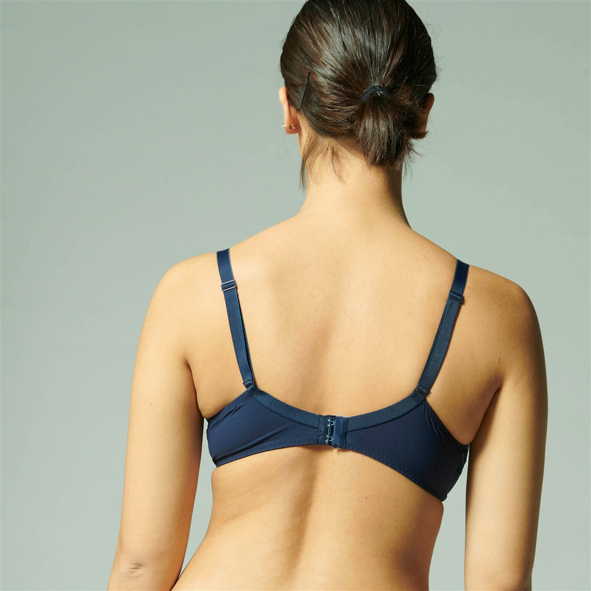 Simone Perele Saga Full Cup Plunge Bra - Endless Blue - La Donna