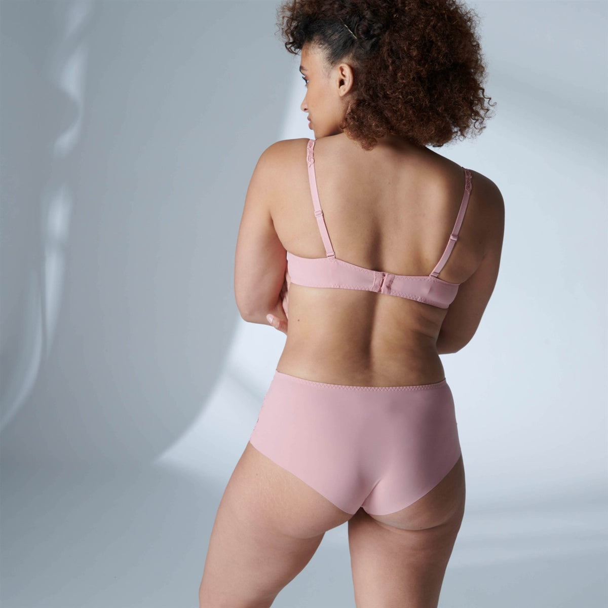 Simone Perele Saga Half Cup Bra - Verona Pink - La Donna