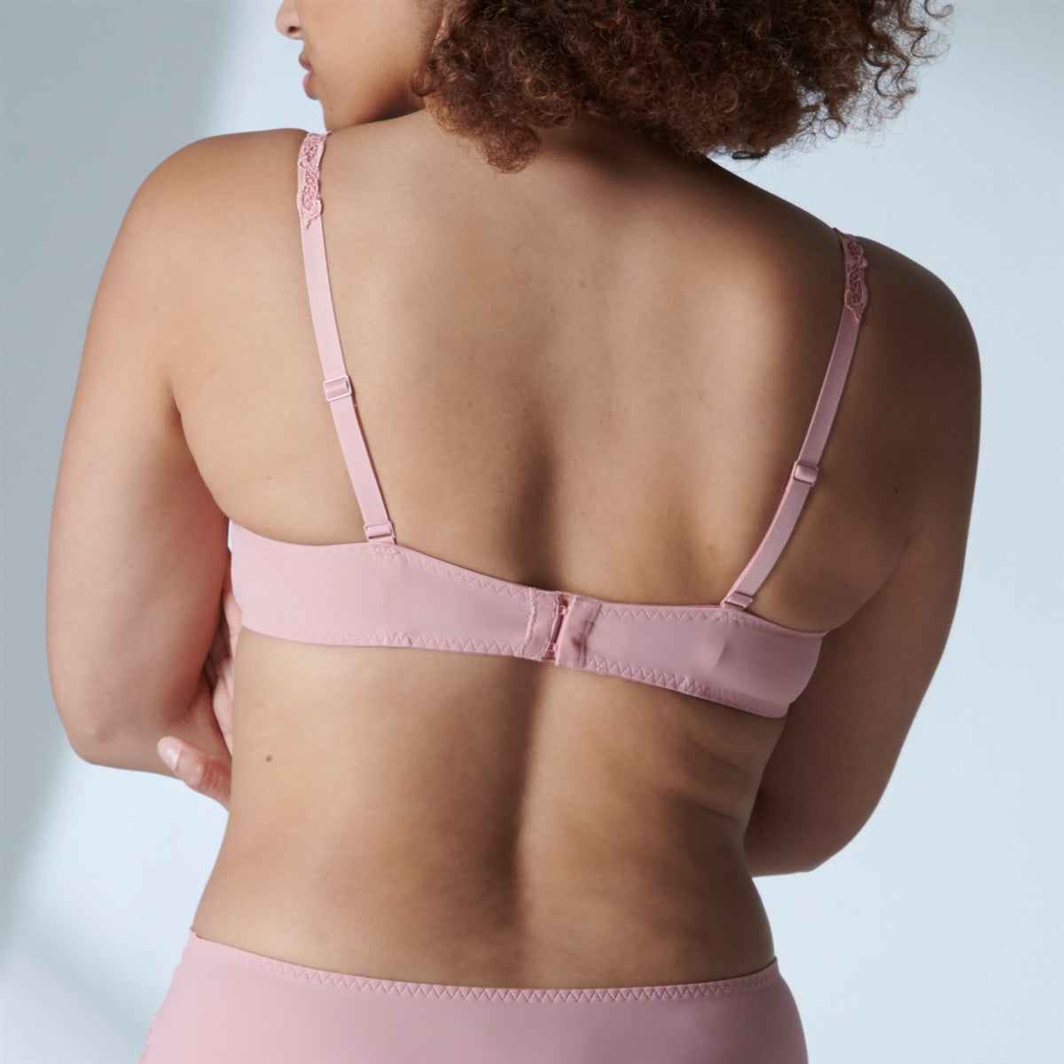 Simone Perele Saga Half Cup Bra - Verona Pink - La Donna