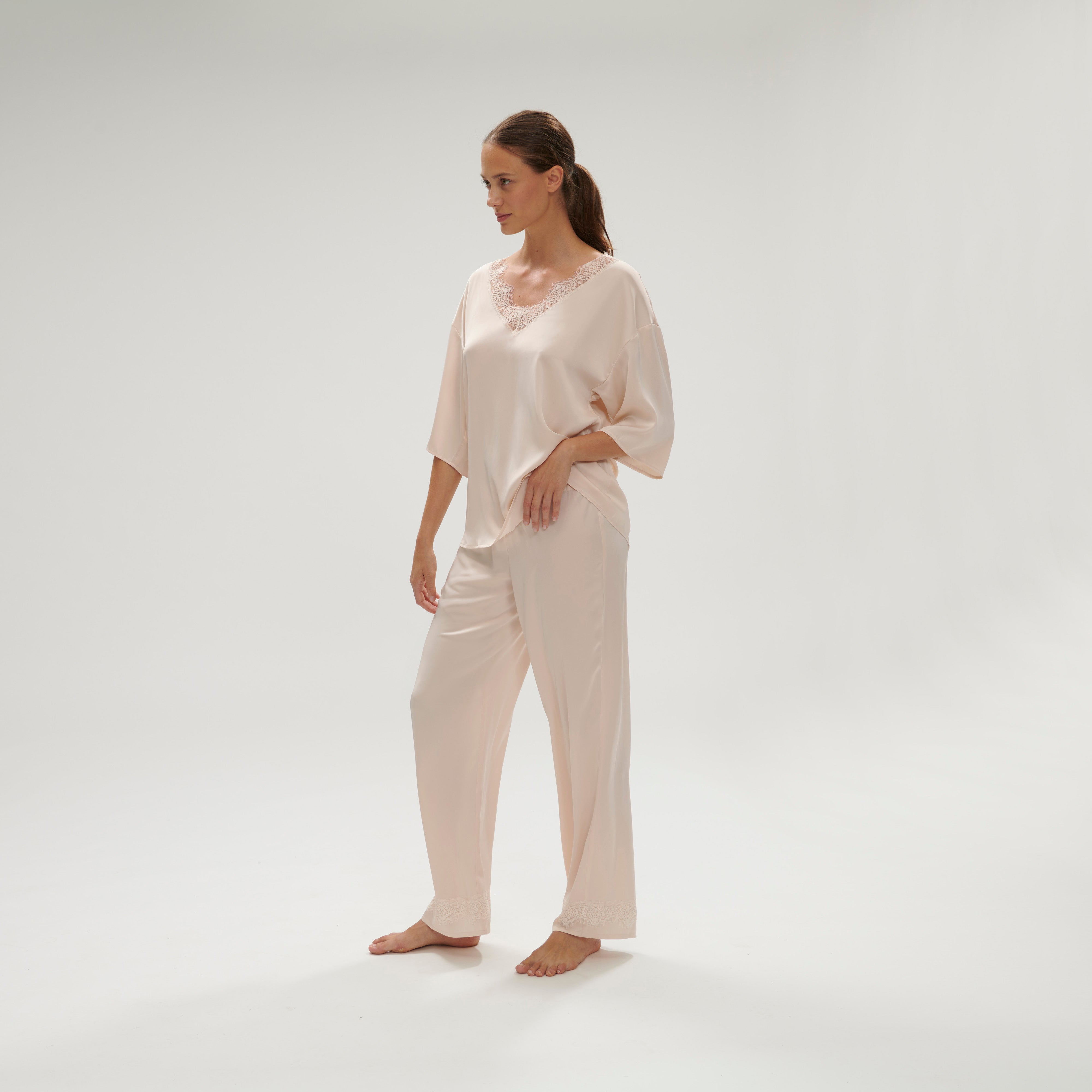 Simone Perele Satin Secrets Night Pant - La Donna