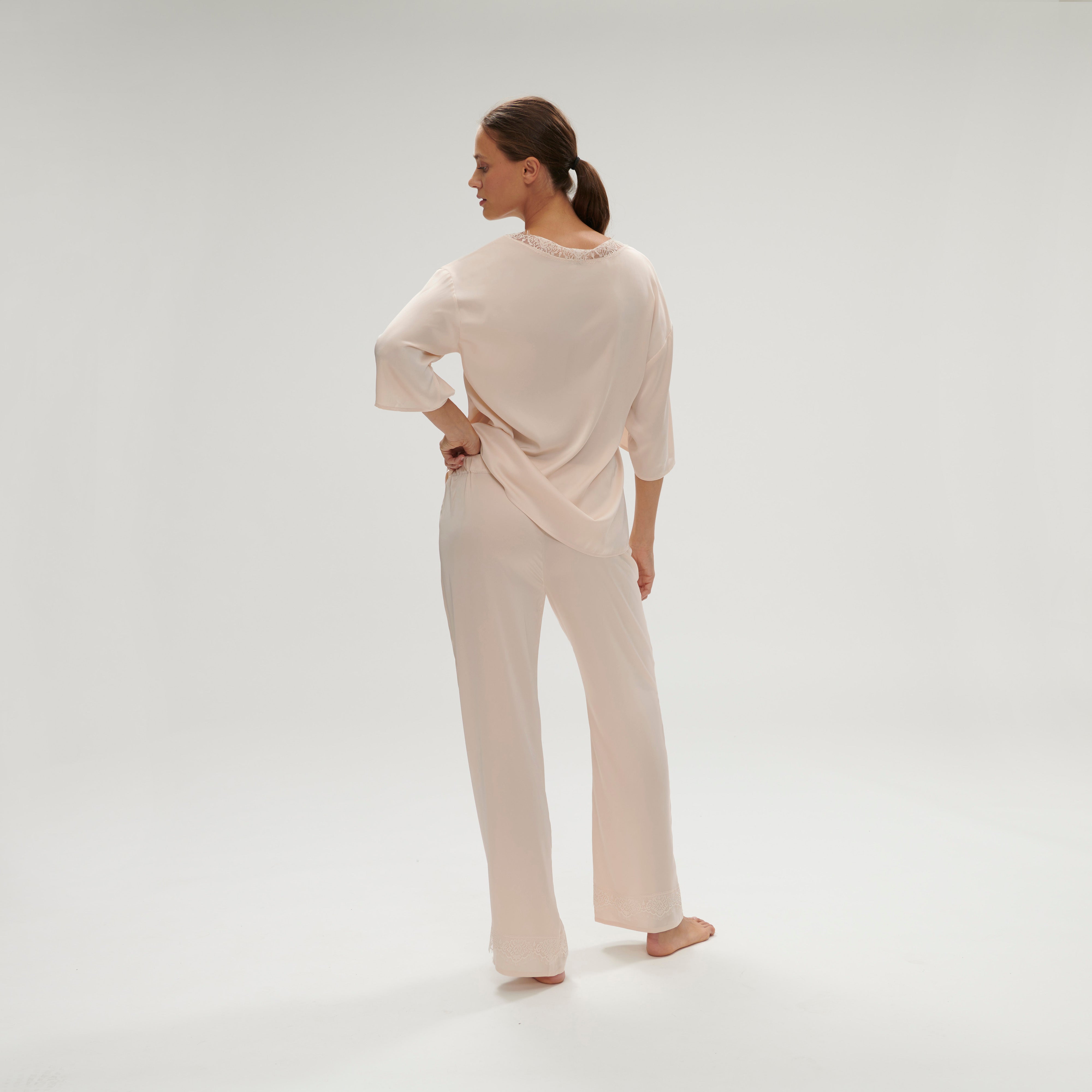 Simone Perele Satin Secrets Night Pant - La Donna