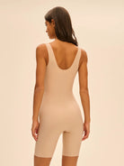 Simone Perele Story Shaper Shorts Bodysuit - Peau Rose - La Donna