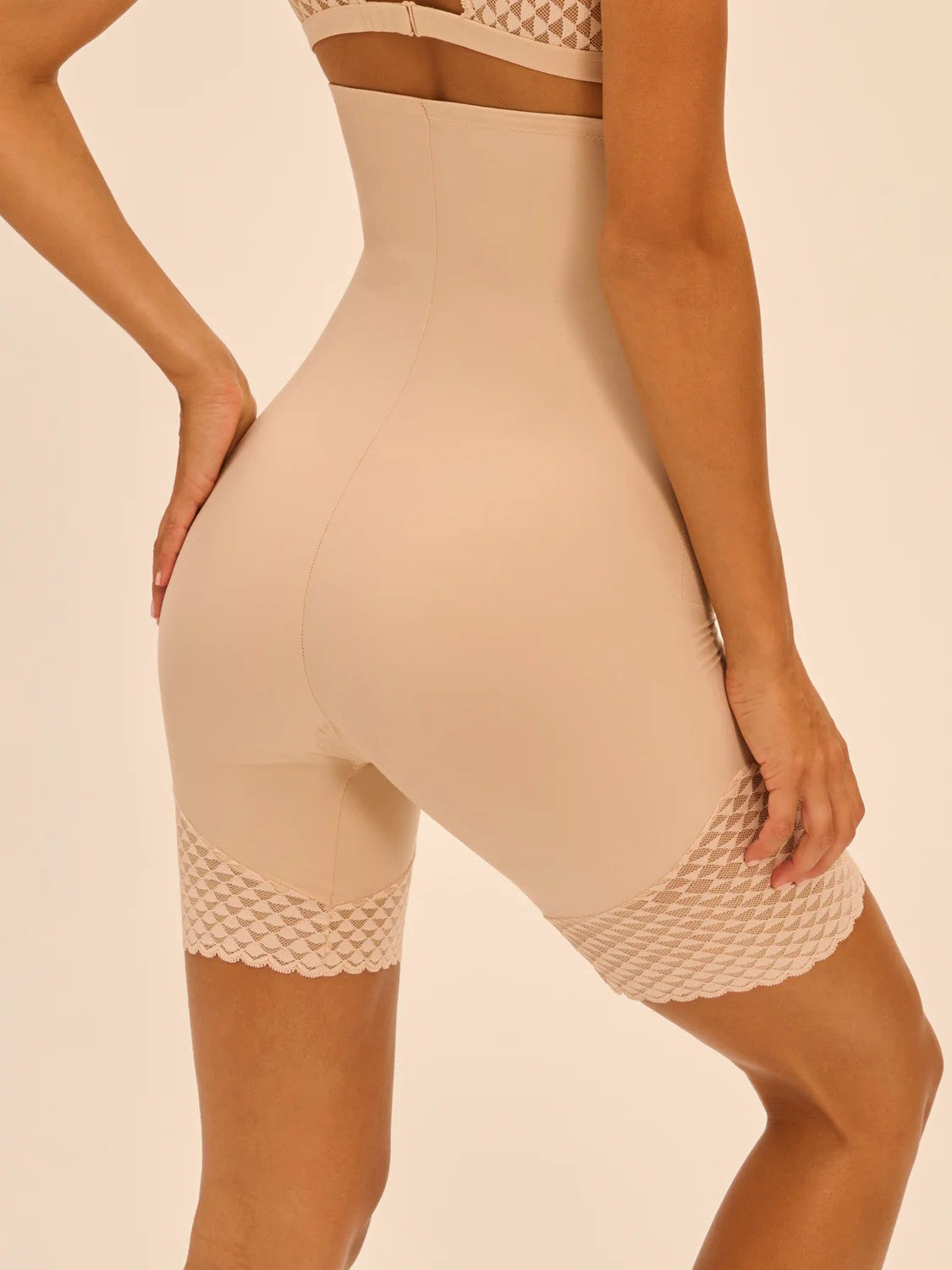 Simone Perele Subtile High Waist Shaper Short - Nude - La Donna
