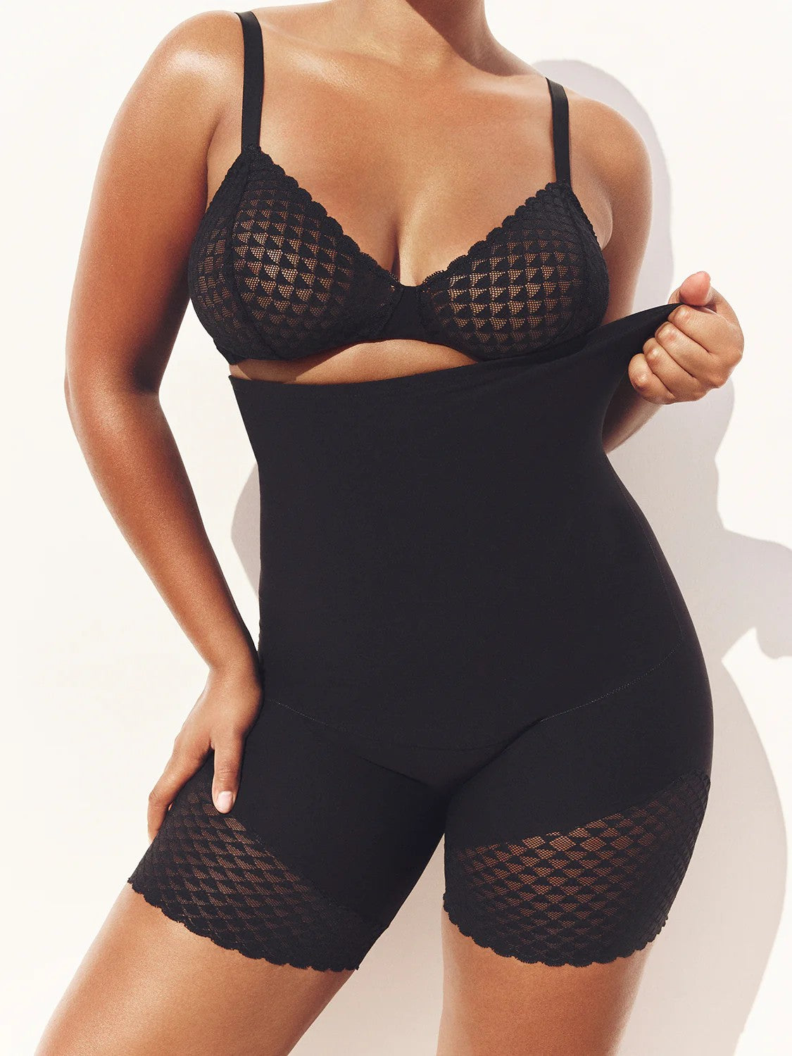 Simone Perele Subtile Wire Free Triangle Bra - Black - La Donna