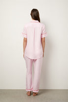 Wanderluxe Scarlett Short Sleeve PJ Set - La Donna